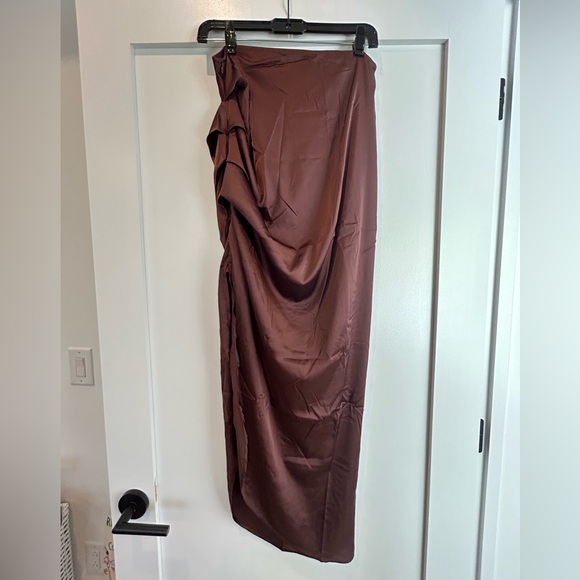 OW Collection Izzy Skirt Cappuccino Sz 12 NWT - Picture 6 of 8